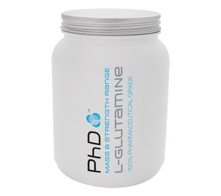 PhD L-Glutamine (550g)