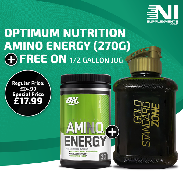 Optimum Nutrition Amino Energy (270g) + Free Shaker