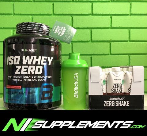 Biotech USA ISO Whey Zero 2.27kgs (90 servings) UKBFF Offer