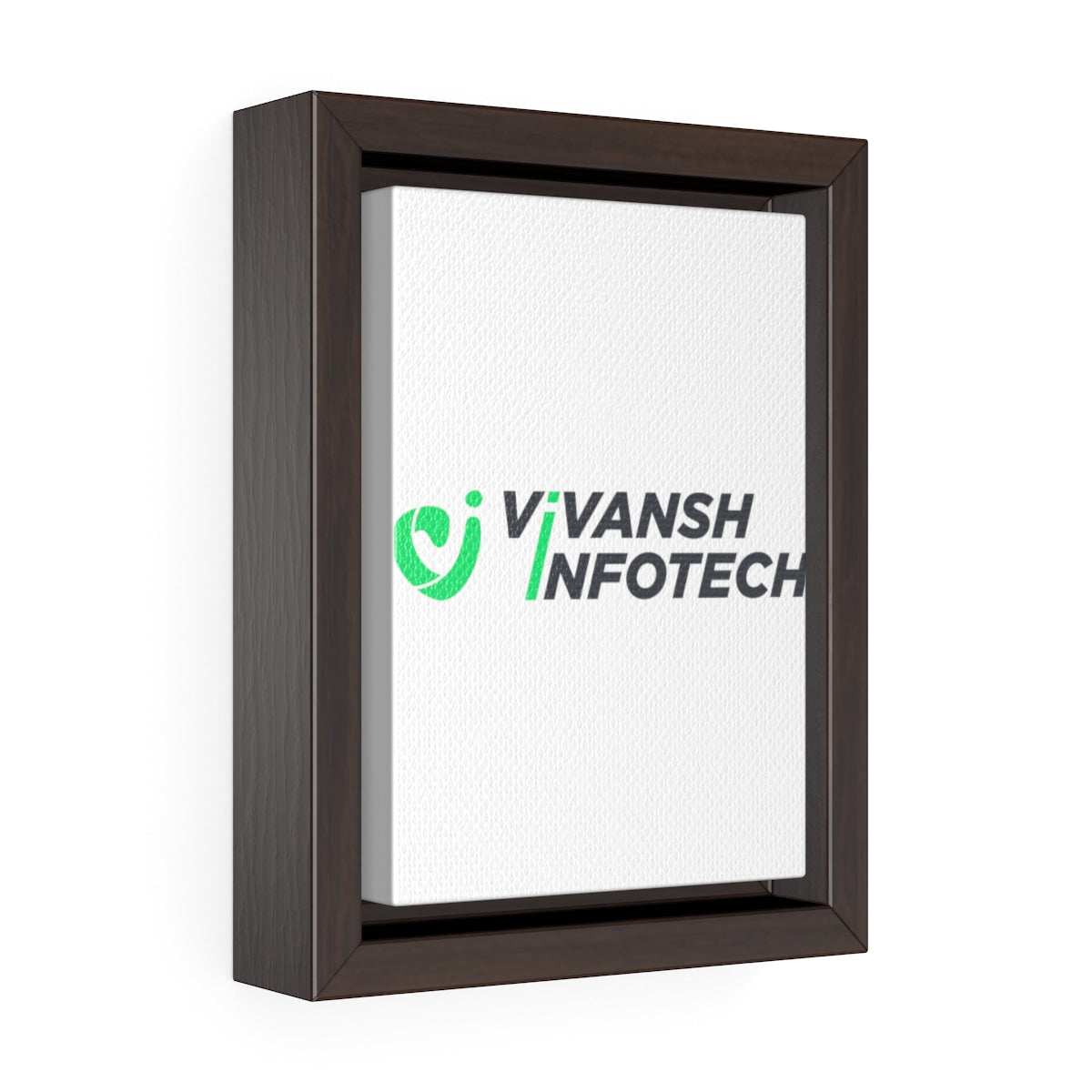 Vertical Framed Premium Gallery Wrap Canvas