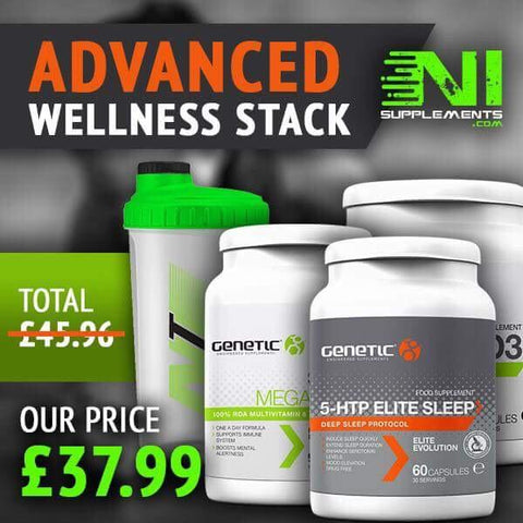 Genetic Advanced Wellness Stack D3-Megavit-Elite Sleep