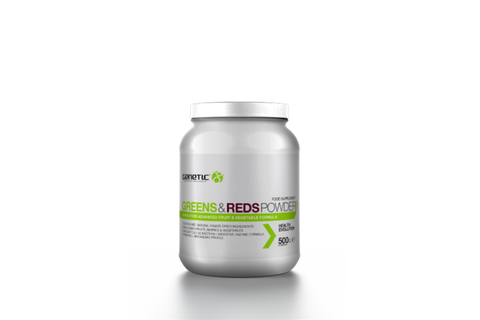 Genetic GREENS & REDS POWDER + FREE NI Shaker