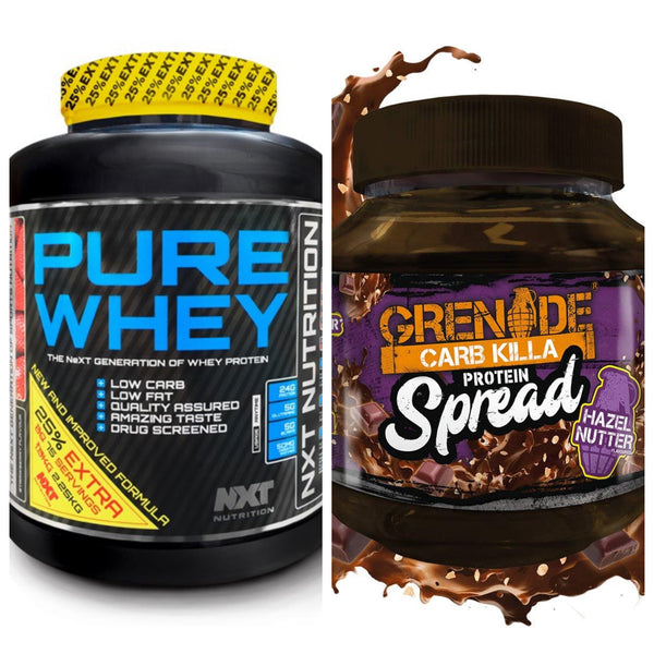 NXT PURE WHEY 25% extra free + Shaker