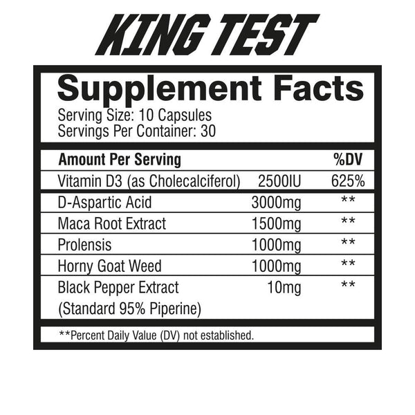 Muscle Rage King Test 30 servings