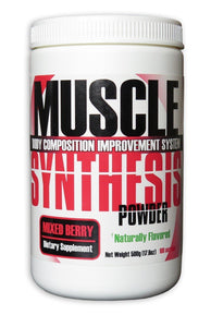 Infinity Fitness Muscle Synthesis Powder (500g) Stevia Naturally Flavoured 100 scoops