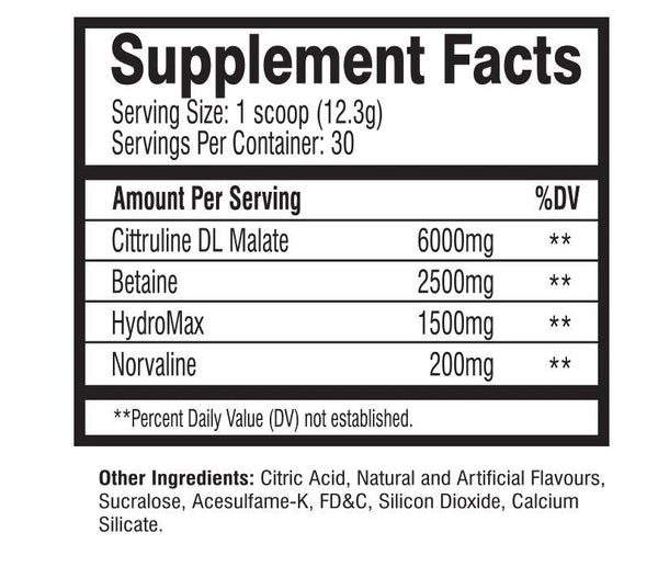 NOS BOMB - Pump Supplement